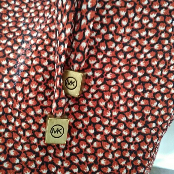 Michael Kors long sleeve tunic peasant top - Picture 3 of 7